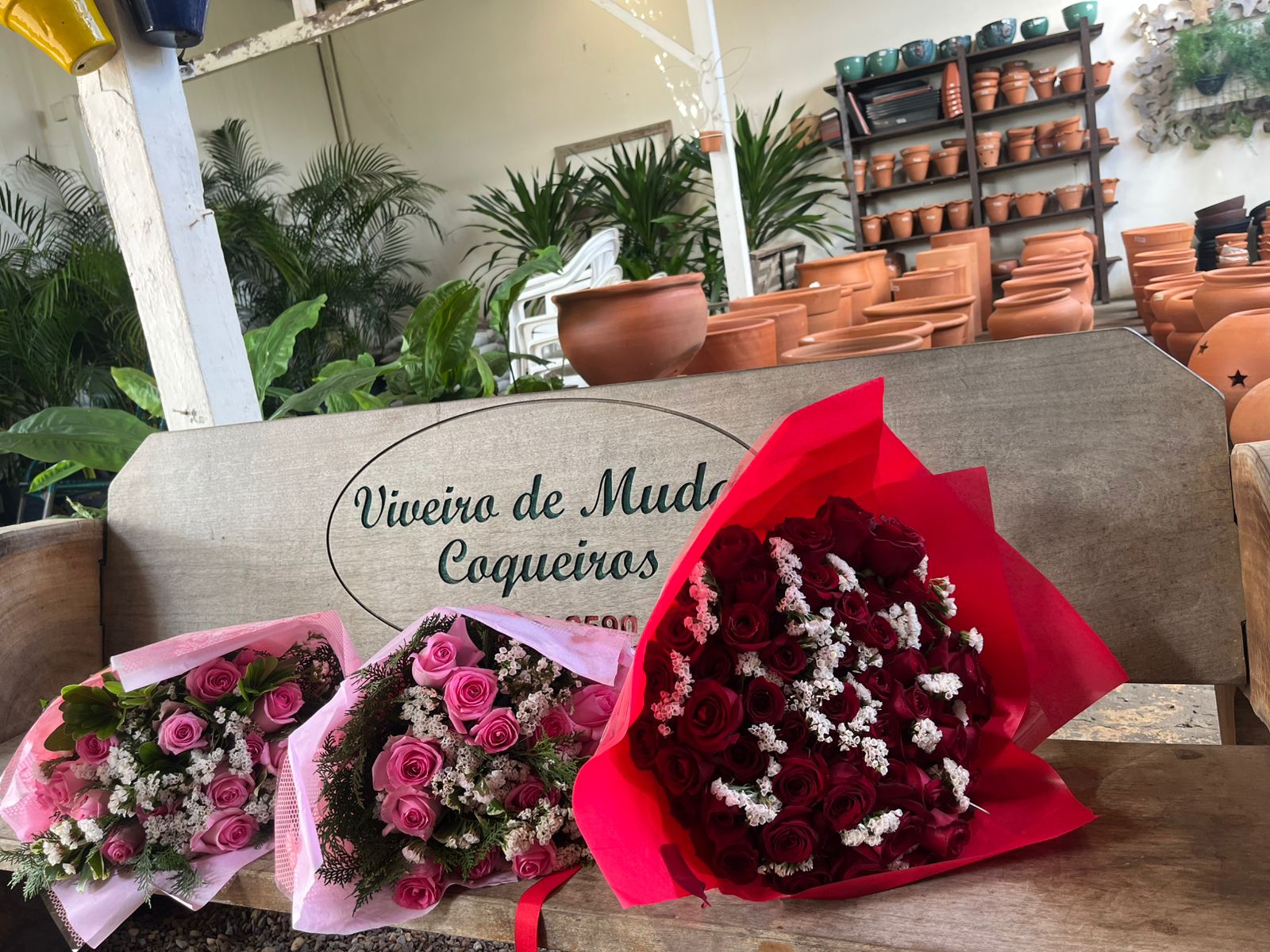 Buquês de Rosas